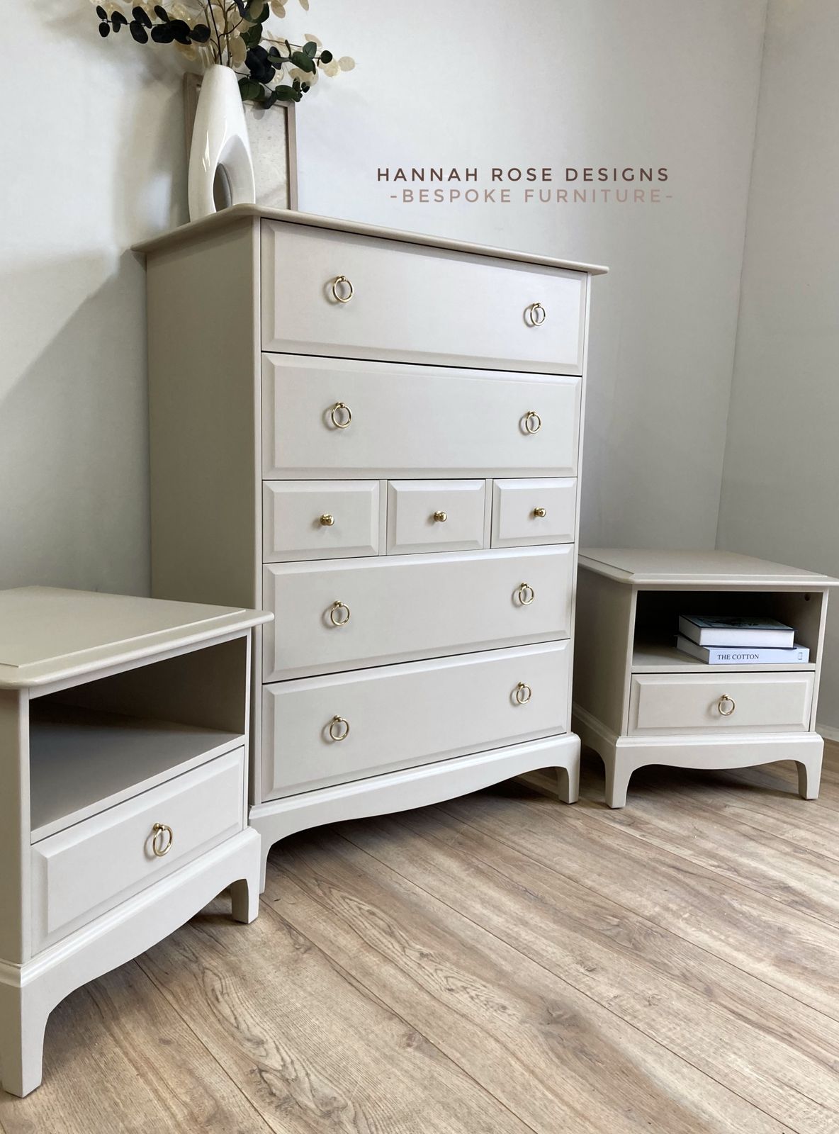 photo furniture Available To Customise   Professionally Painted Stag Chest Of Drawers