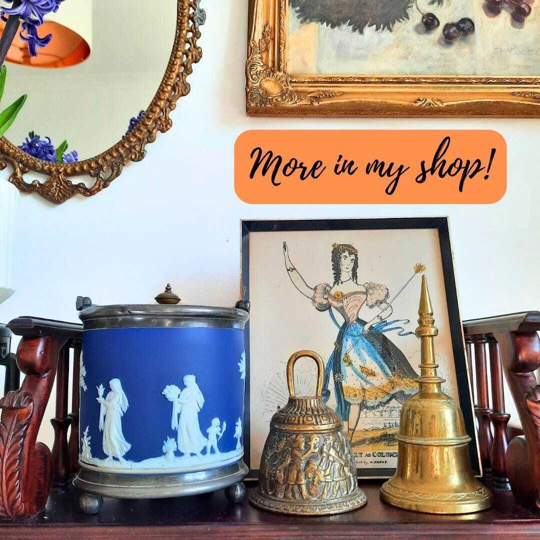 Antique Wedgwood Blue And White Jasperware Biscuit Barrel Neoclassical Made In England 19th Century photo furniture