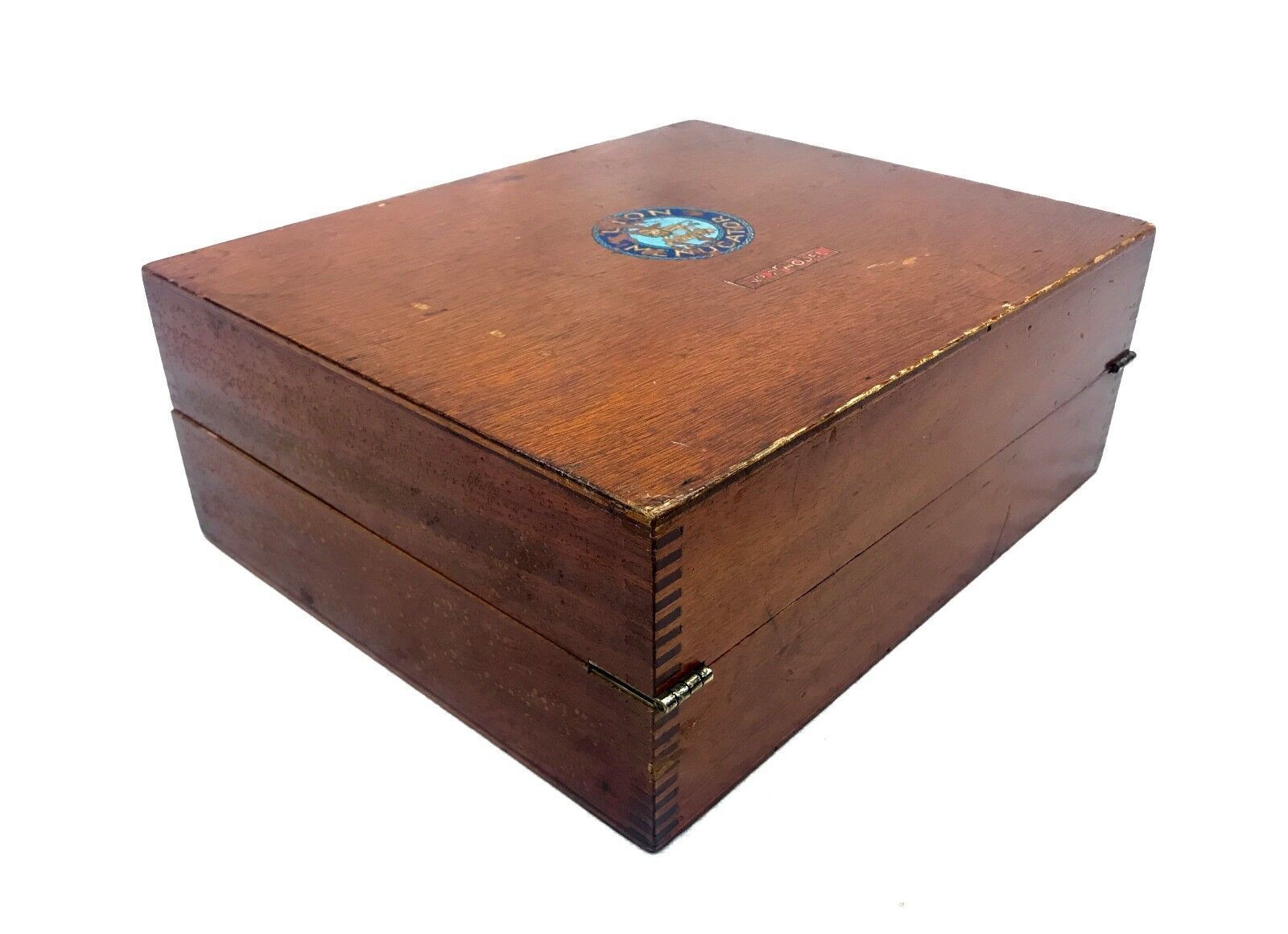 Antique Lion Menucator No 2 Model Series / Wooden Box Printers Equipment photo buy