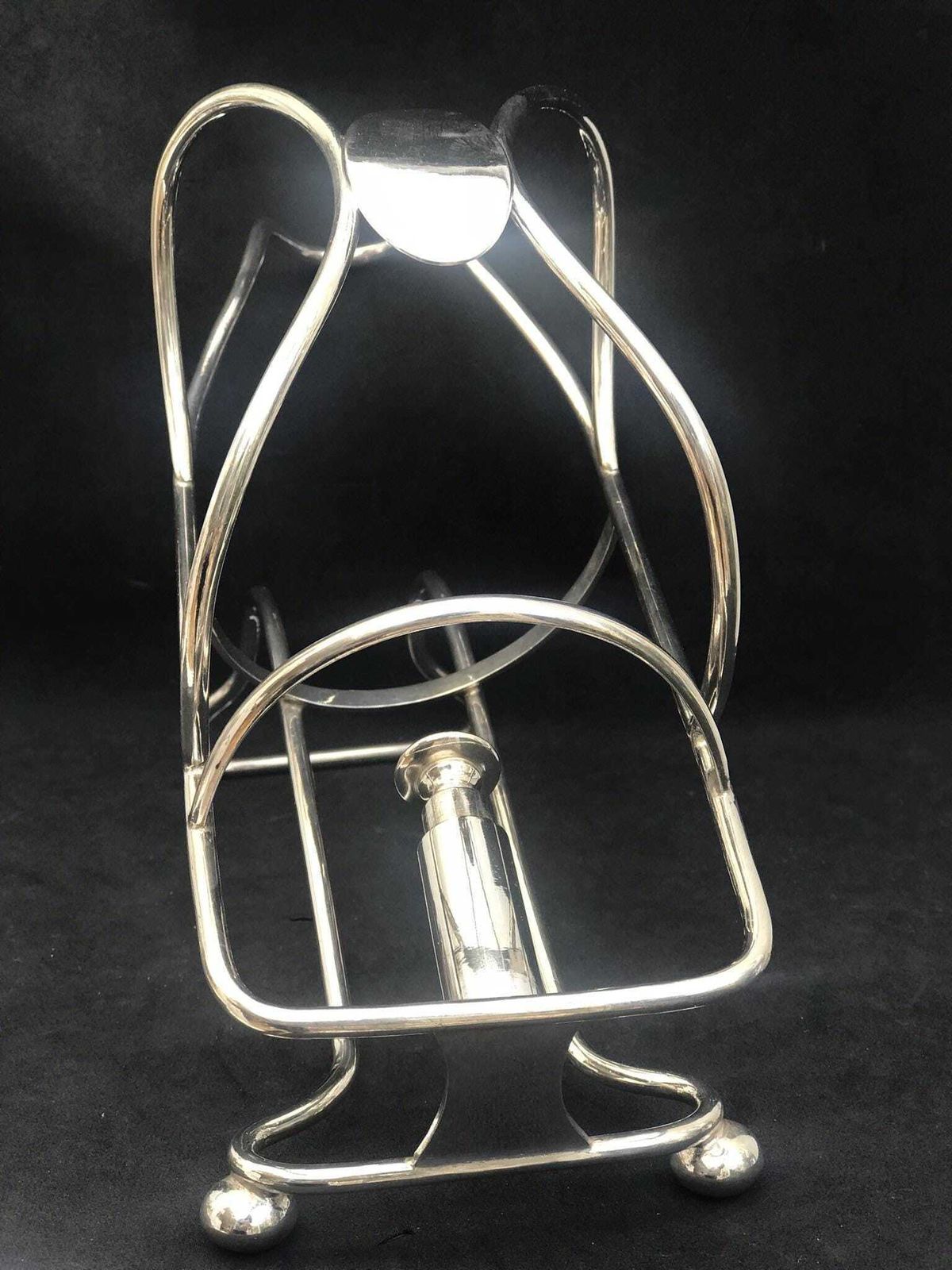 Wine Holder Cradle Bottle Stand Wine Cradle, Wine Stand Bar Gift Accessories Gift For Him Bar Tools By Frank Cobb & Co England Antique photo furniture