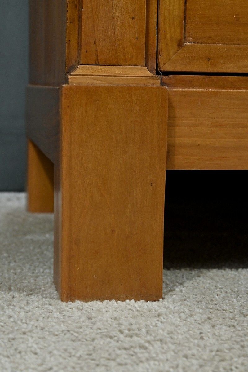 Furniture Small Cherrywood Chest Of Drawers, Directoire Period – Early 19th Century photo