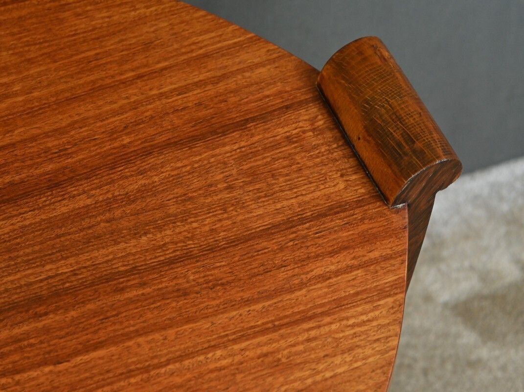 Rosewood Coffee Table, Attributed To A. Arbus, Art Deco – 1930 photo vinterior