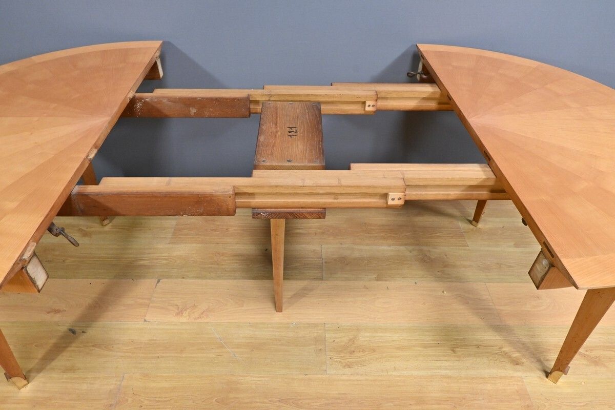 photo buy Table For 4 To 10 People In Cherry Wood – 1950