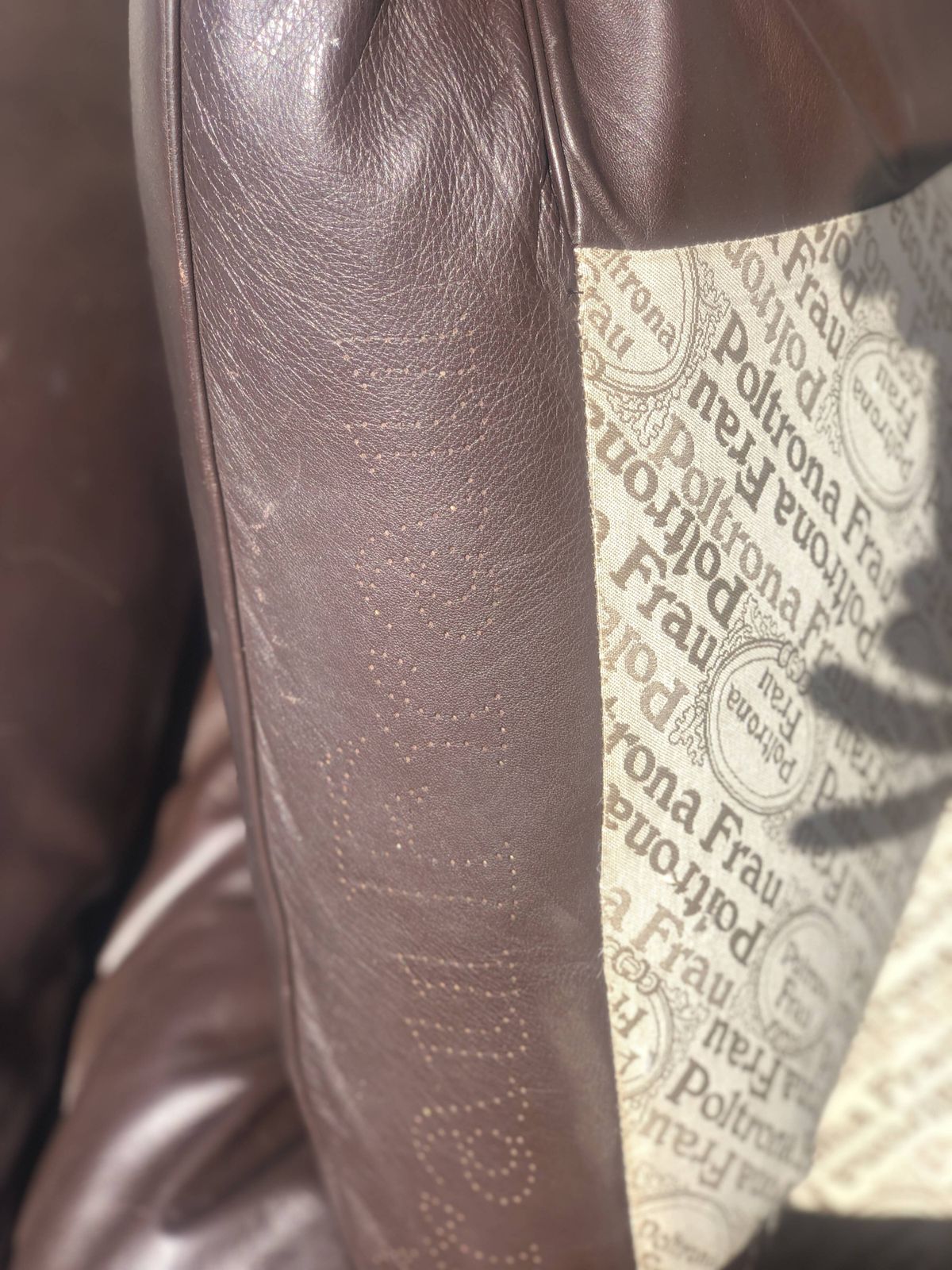 photo for sale Leather Sofa Model "Petronio" By Tito Agnoli For Poltrona Frau 1970