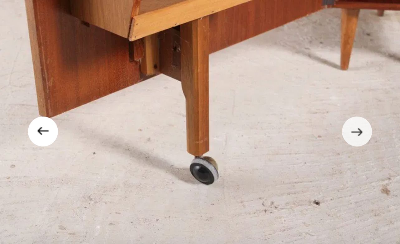 Mid Century Metamorphic Teak  Desk By New Craft photo 475.0
