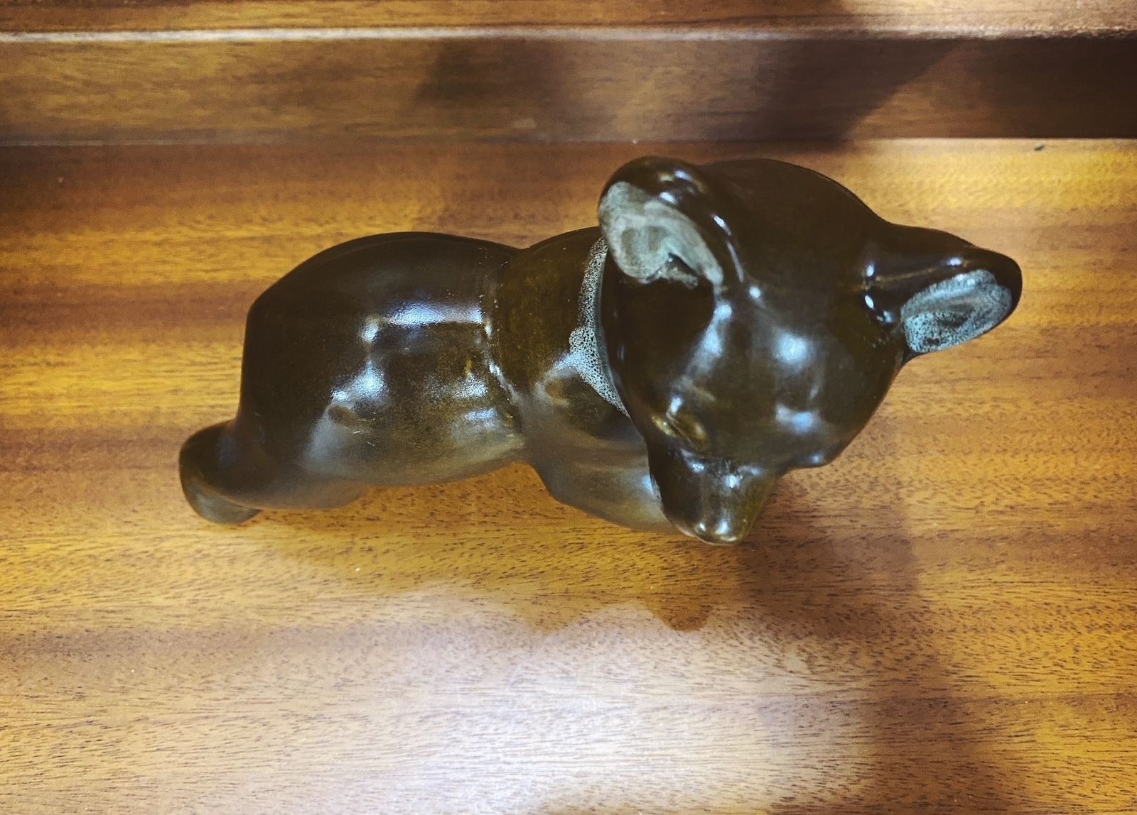 Bohemian Czech Made In Czechoslovakia "Shoglova" Teddy Bear Figurine Statue photo Home Decor