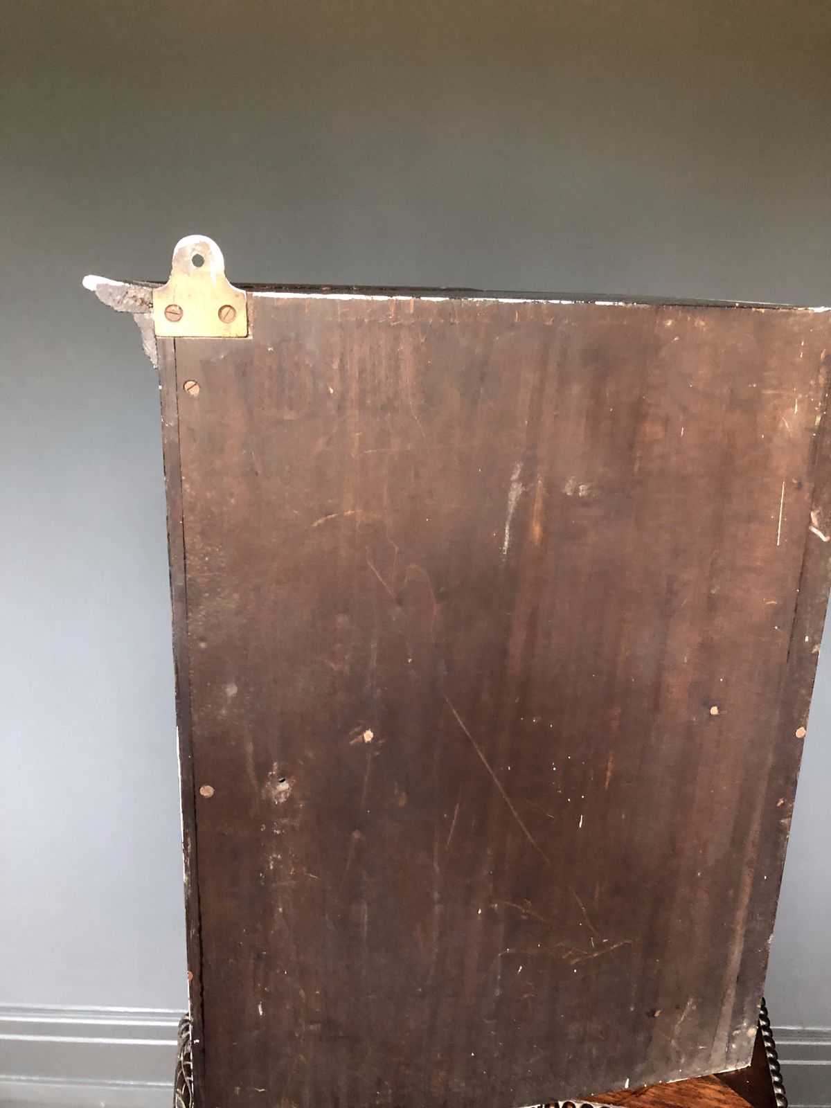 English 18th Century Georgian Carved Oak Corner Cupboard photo Furniture