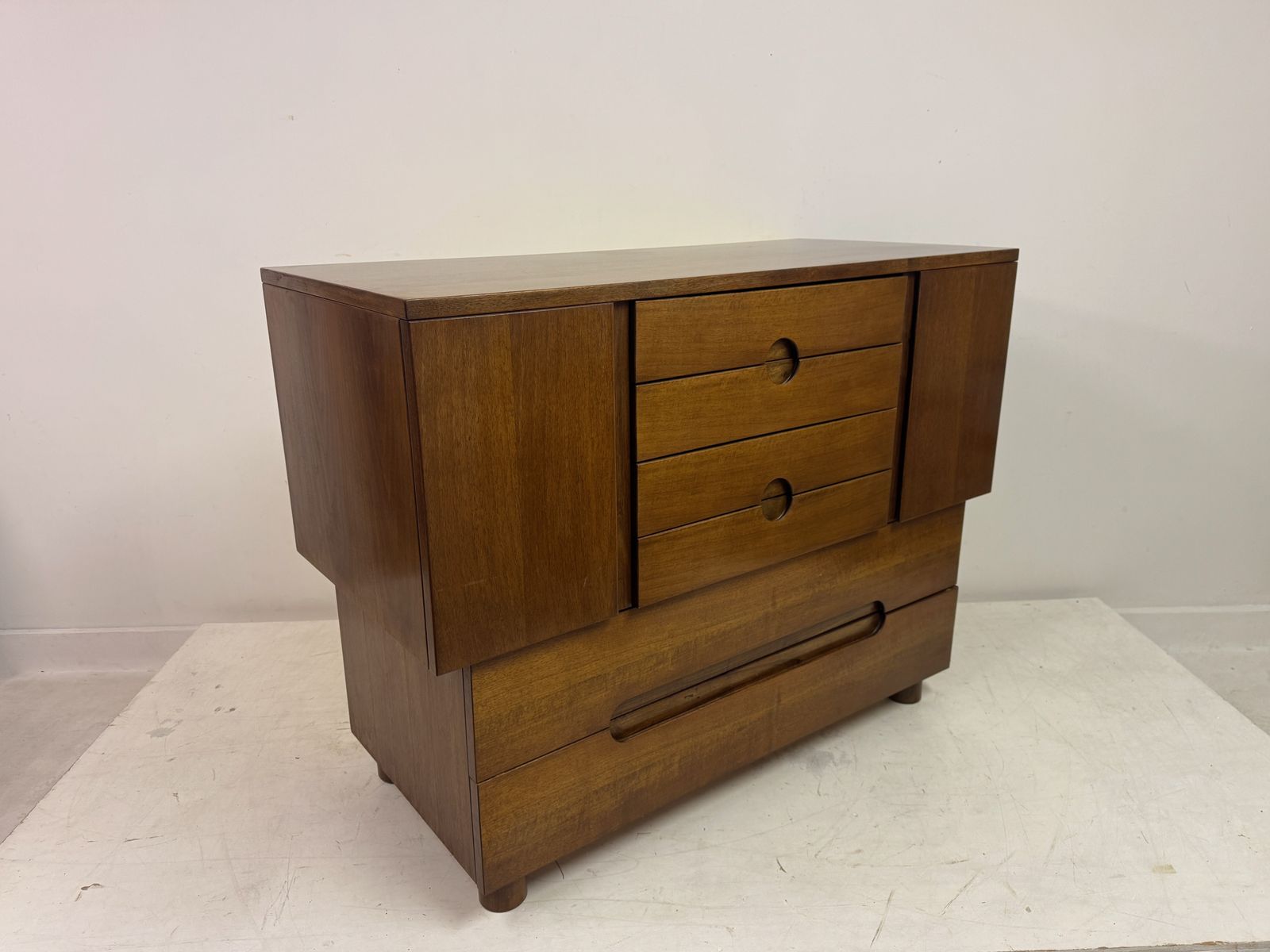 Serena Cabinet By Giovanni Michelucci For Poltronova 1950s Italy photo vintage