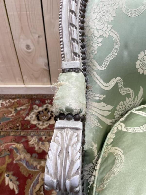 Petite Bergère D’enfant De Style Louis XVI photo furniture