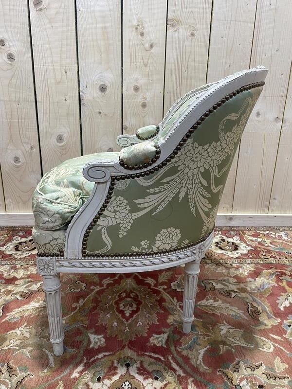 Petite Bergère D’enfant De Style Louis XVI photo 480.0