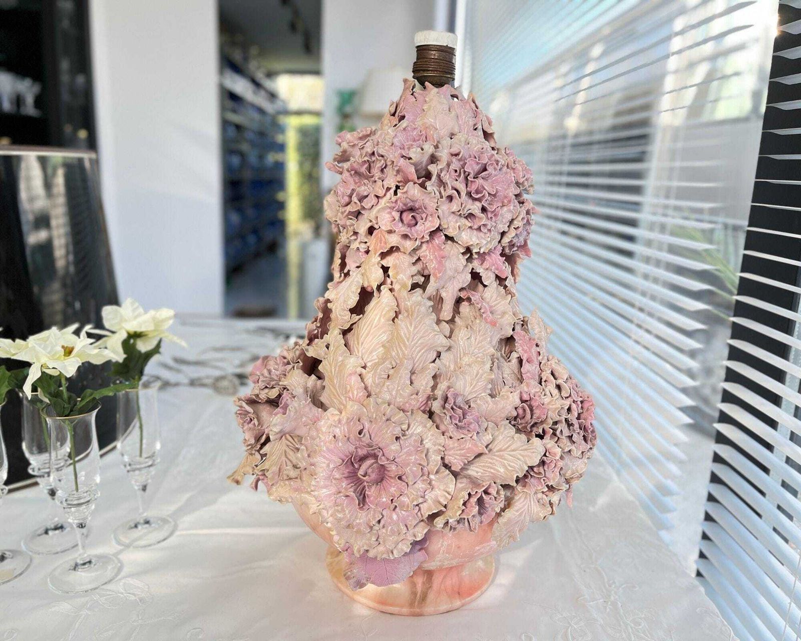 Spanish Lamp Pink | Hysterical Design | 21" | 54cm photo for sale