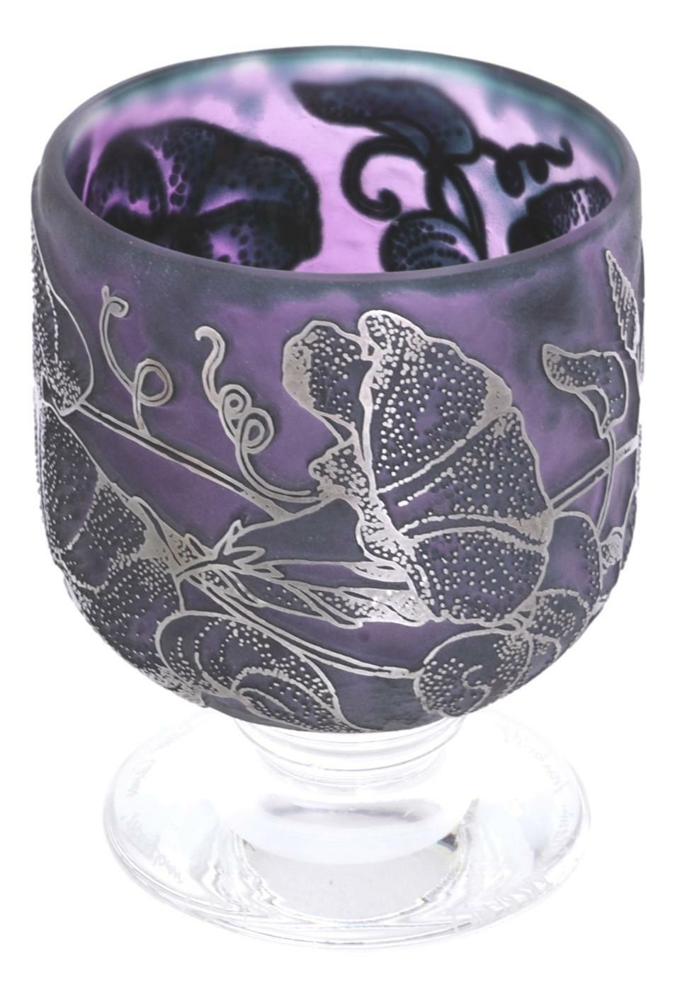 Jonathan Harris Ironbridge Cameo Glass Vase Moonflower Ltd Edition 100 photo Home Decor