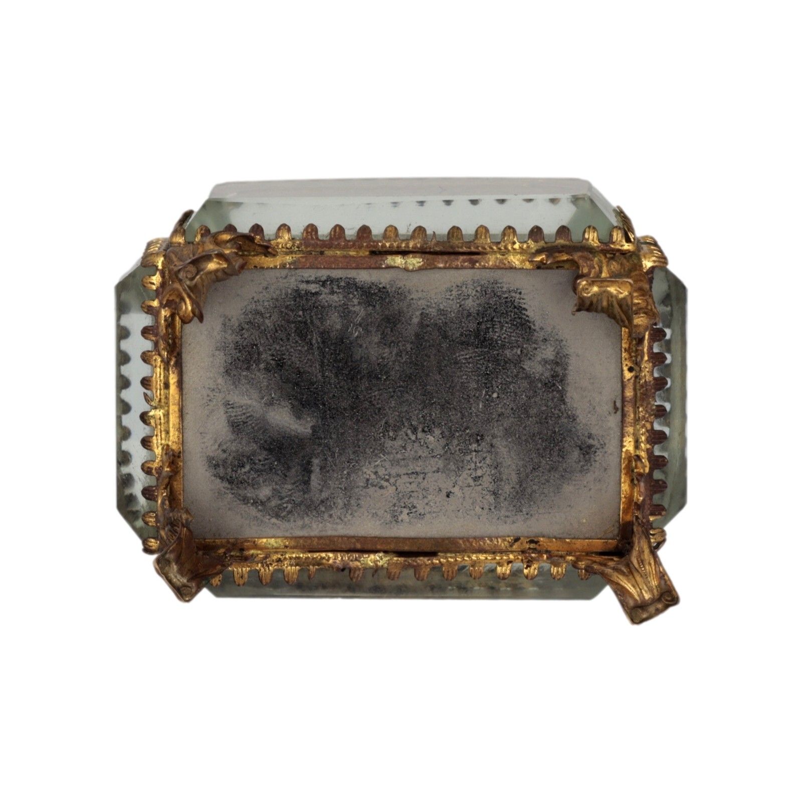 Home Decor Antique Ormolu Gilt Jewellery Box Casket Souvenir Franco British Exhibition 1908 photo