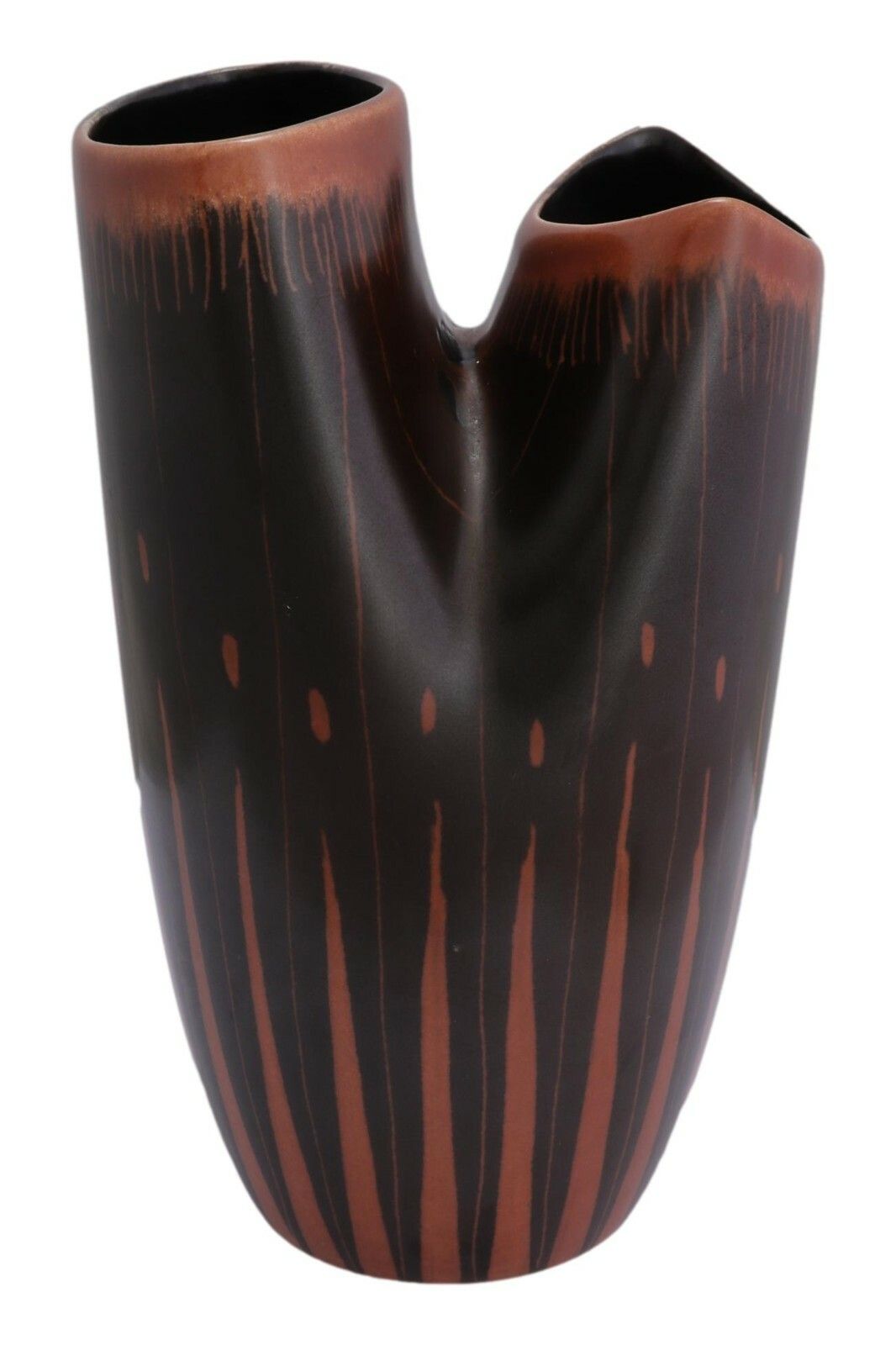 Beswick Pottery Vase 1457 Albert Hallam Modern Design 7" (17.75cm) 1950's photo for sale