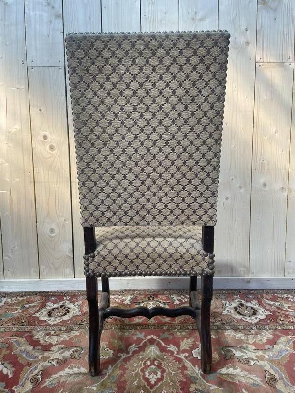 photo furniture Set Of 6 Sheepskin Chairs In Faux Plain Velvet.