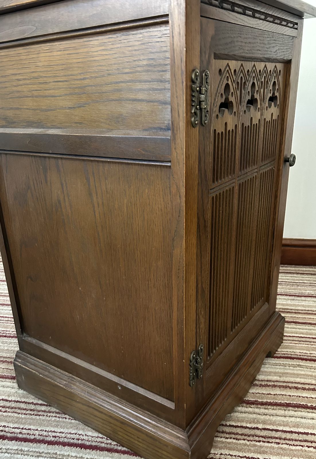 Old Charm Beautiful  Solid Wood Cabinet By Woodbros   Design Inspired From The Tudor And Elizabethan Era photo 70.0