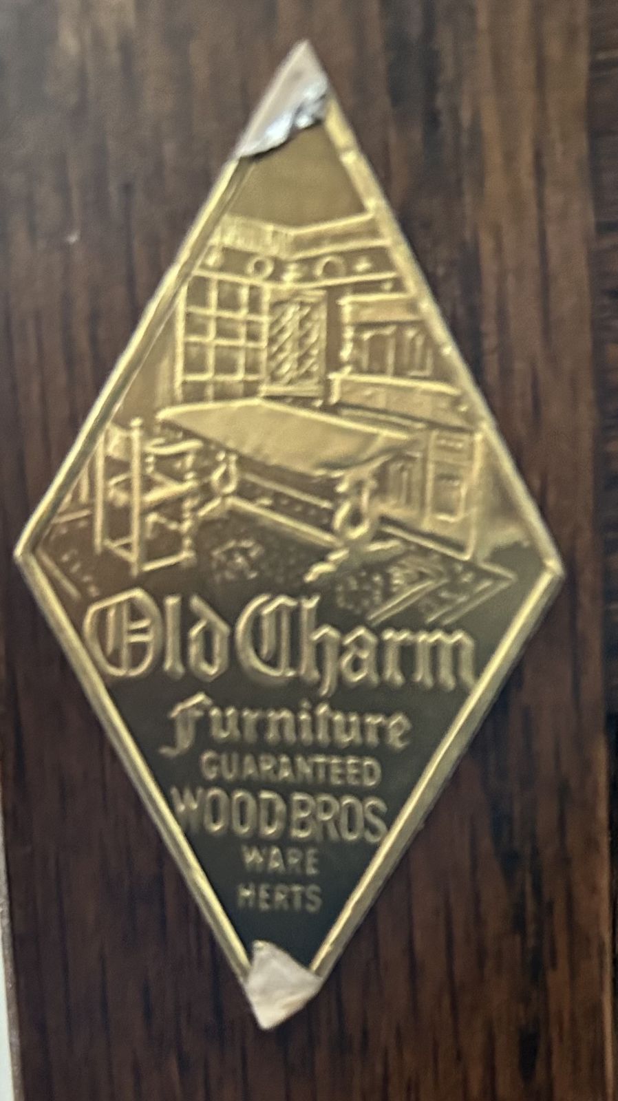 Old Charm Beautiful  Solid Wood Cabinet By Woodbros   Design Inspired From The Tudor And Elizabethan Era photo vintage