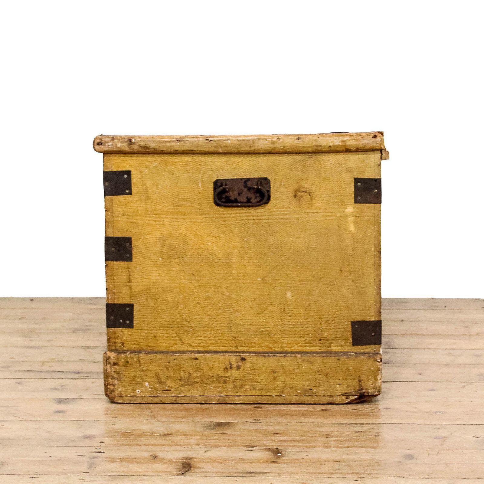 Antique Victorian Pine Trunk | Antique Furniture | Antique Trunk | Antique Storage | Pine Trunks | Blanket photo 450.0