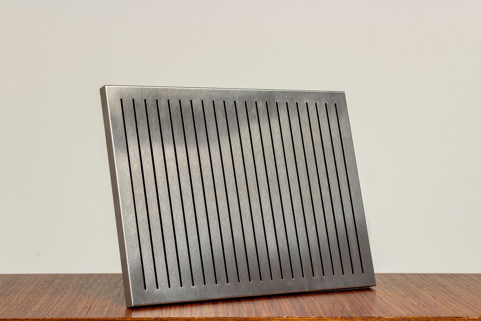 Deknudt Brushed Steel Art Work 1970s Belgium