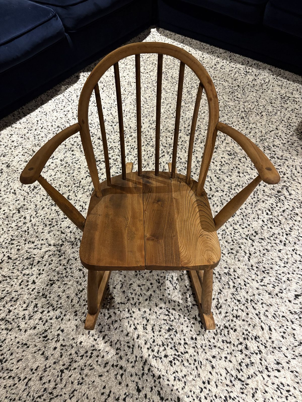 Vintage Mid Century Ercol Rocking Chair F182 Cc41 photo furniture