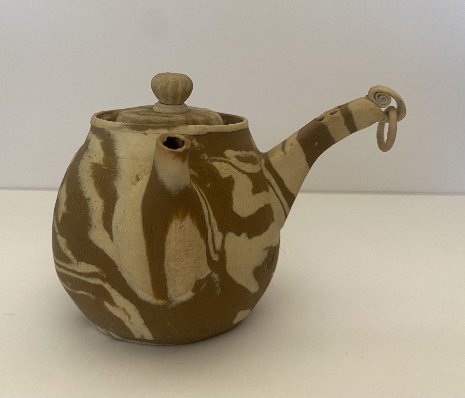 Antique, Taisho Period, Japanese Banko Ware Teapot photo furniture
