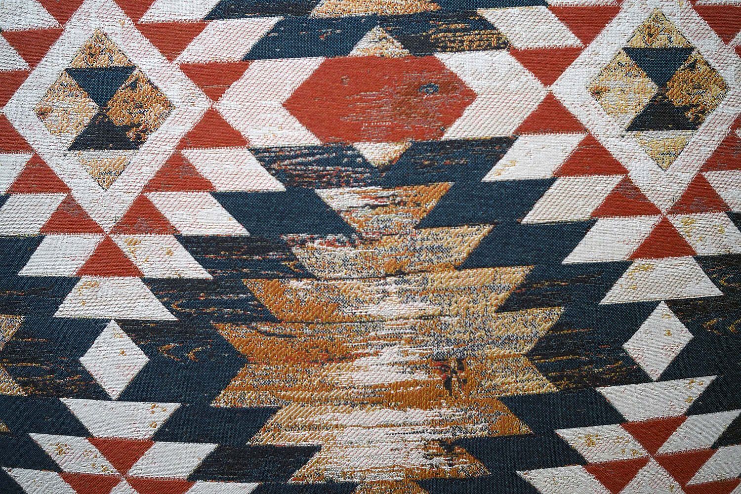 Furniture A Late 20thc Maimana Kilim Upholstered Swivel Lounge Armchair C.1980 photo