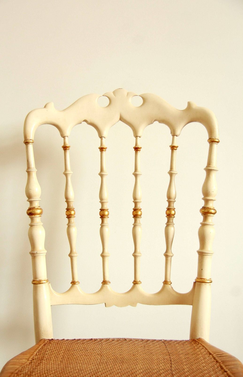 Parigina, Antique Chiavarina Chair, Italy, 1940s photo vinterior
