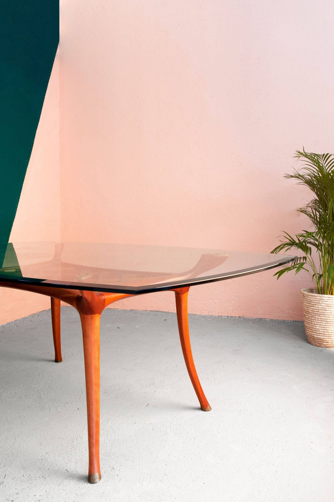 Camarillo Brillo, Italian Table By Roberto Lazzeroni For Ceccotti Collezioni, 1989 photo for sale