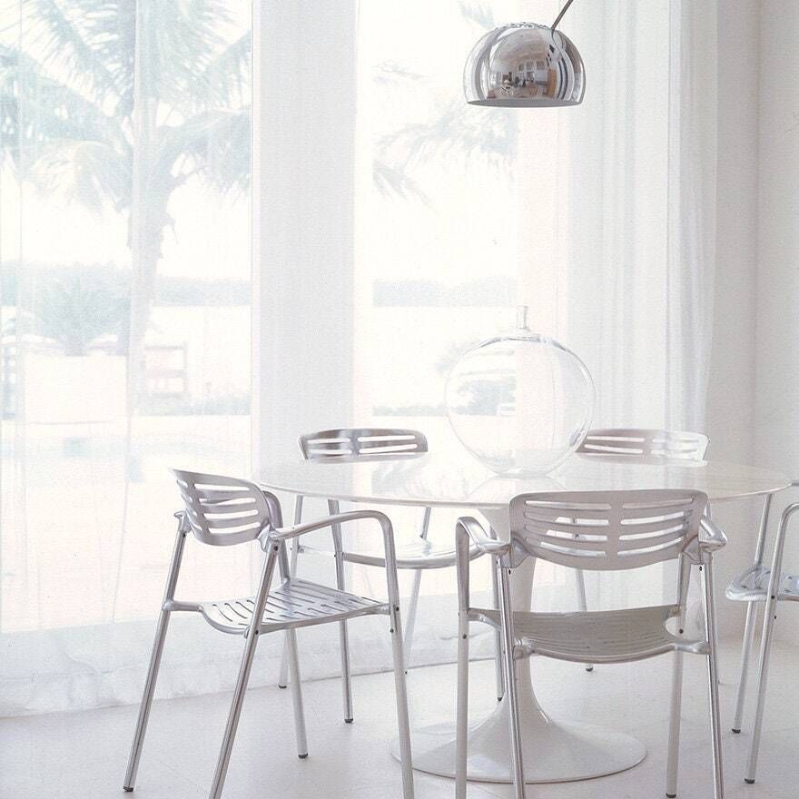photo for sale Toledo, Metal Chair By Jorge Pensi For Amat 3, Spain, 1980s