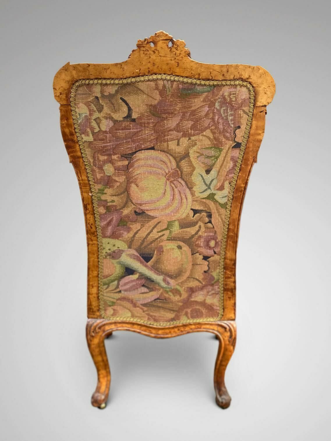 Stunning 19th Century Burr Elm Nursing Chair photo vinterior