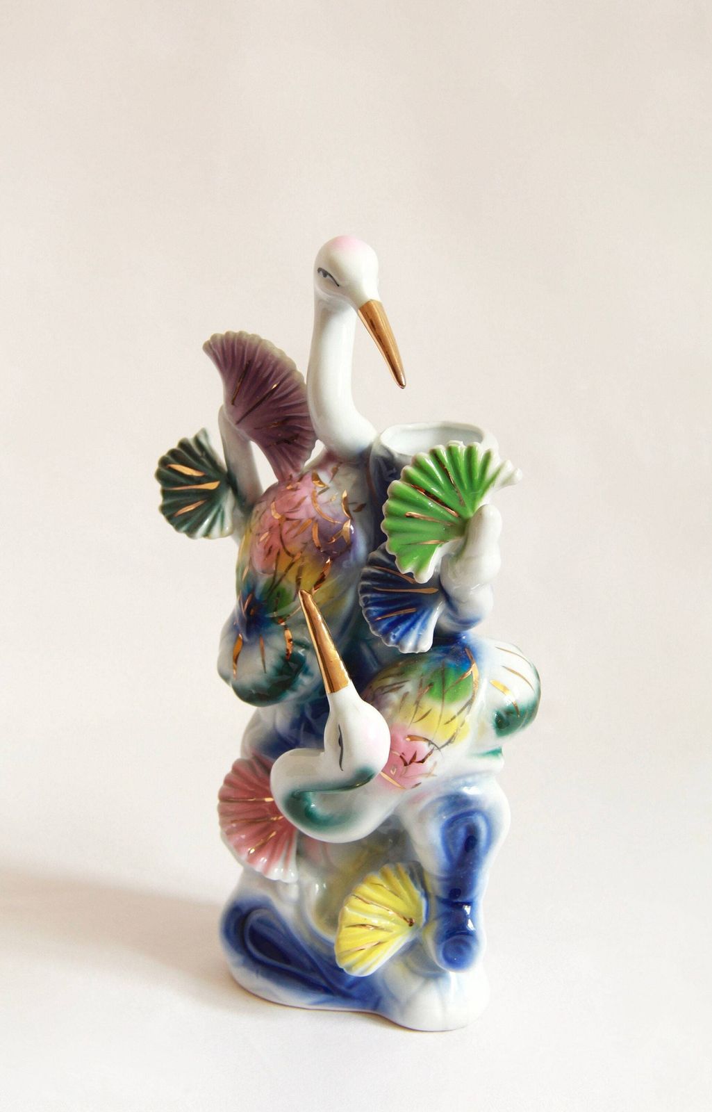 Aironi, Art Deco Porcelain Vase, Italy, 1940s photo 289.0