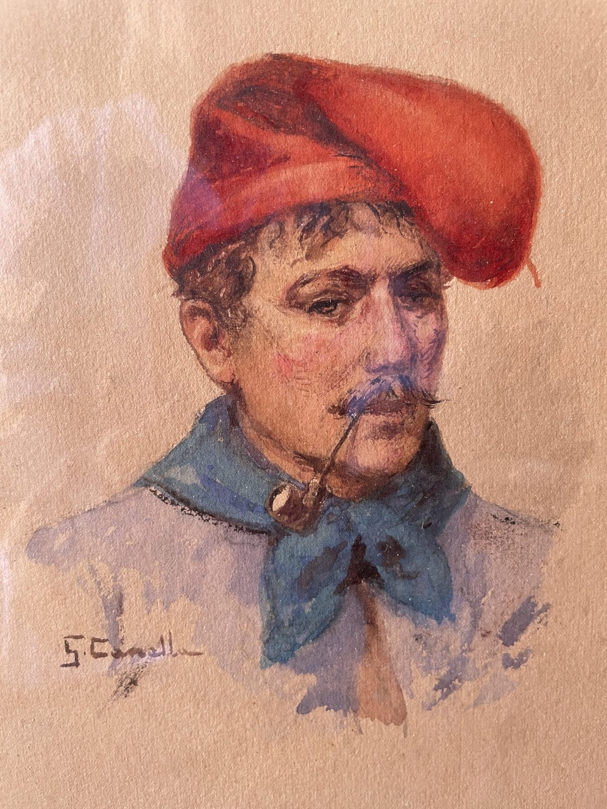 A Pair Of Very Fine Water Colours By Giuseppe Canella. photo 700.0