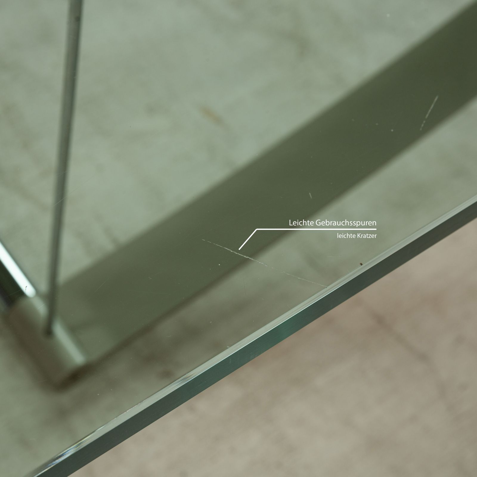 Rolf Benz 1150 Glass Coffee Table Silver photo vinterior