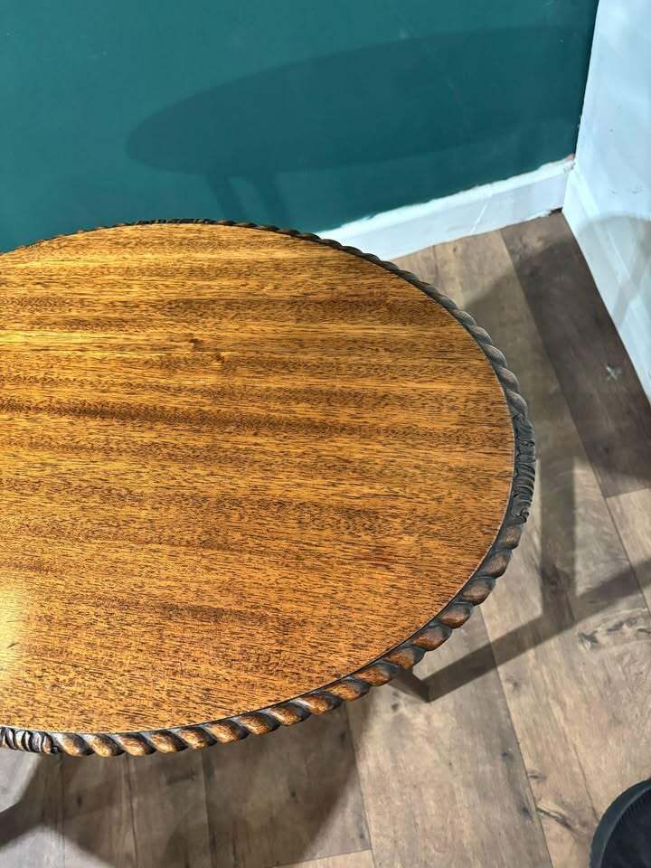 Mid Century Mahogany Nest Of Tables photo vintage