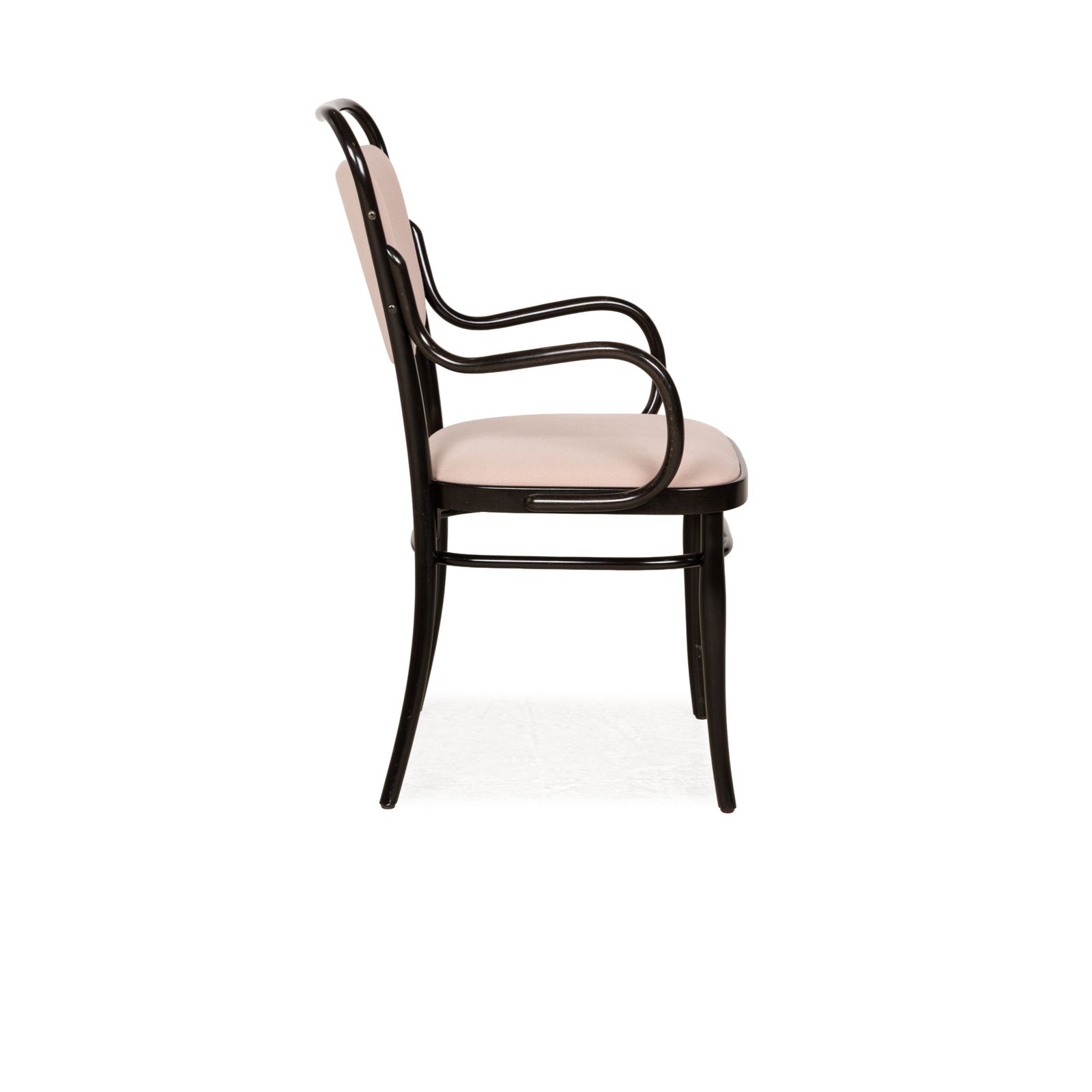 photo for sale Set Of 6 Chairs Thonet Wood Dark Brown Pink Old Pink Set Coffee House