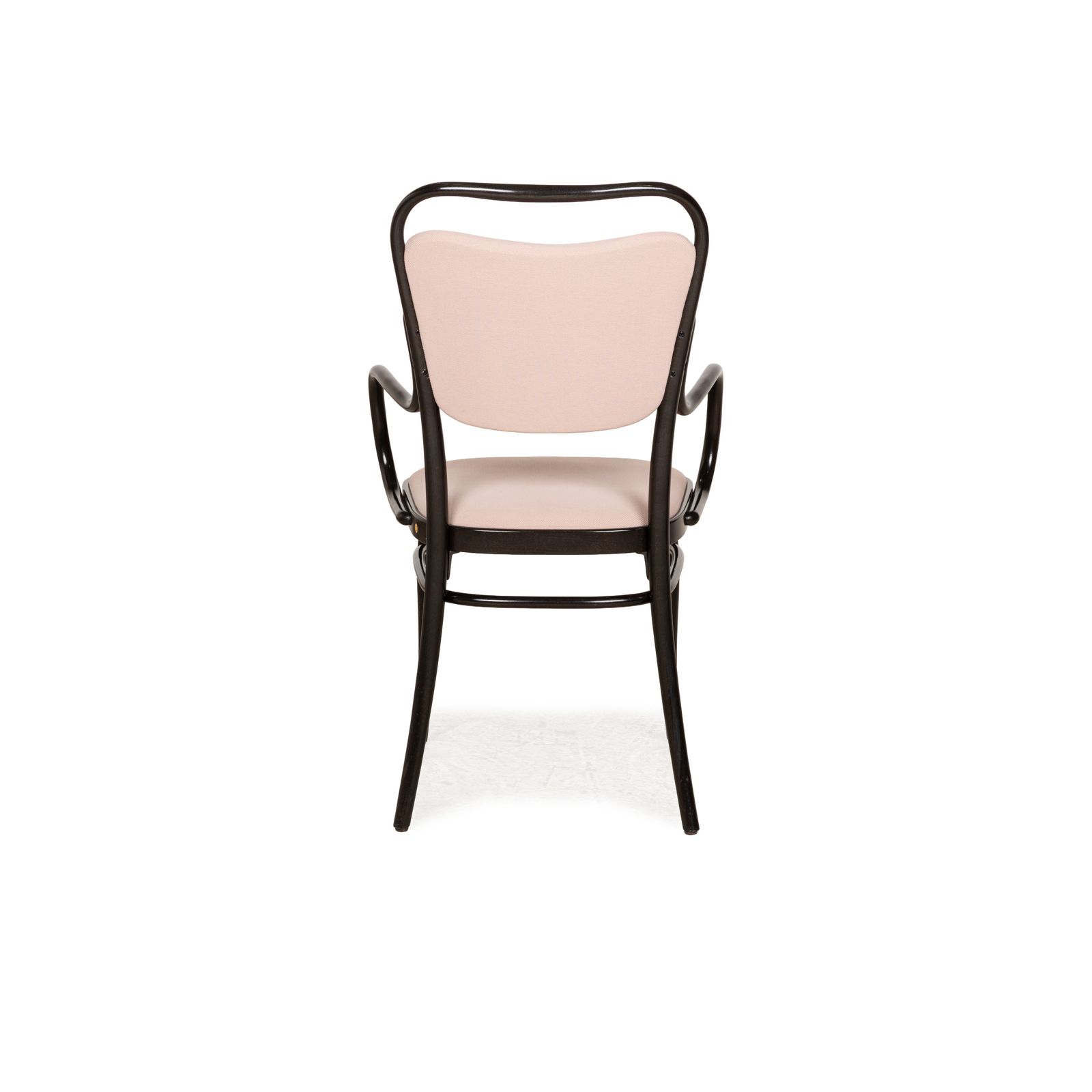 Furniture Set Of 6 Chairs Thonet Wood Dark Brown Pink Old Pink Set Coffee House photo