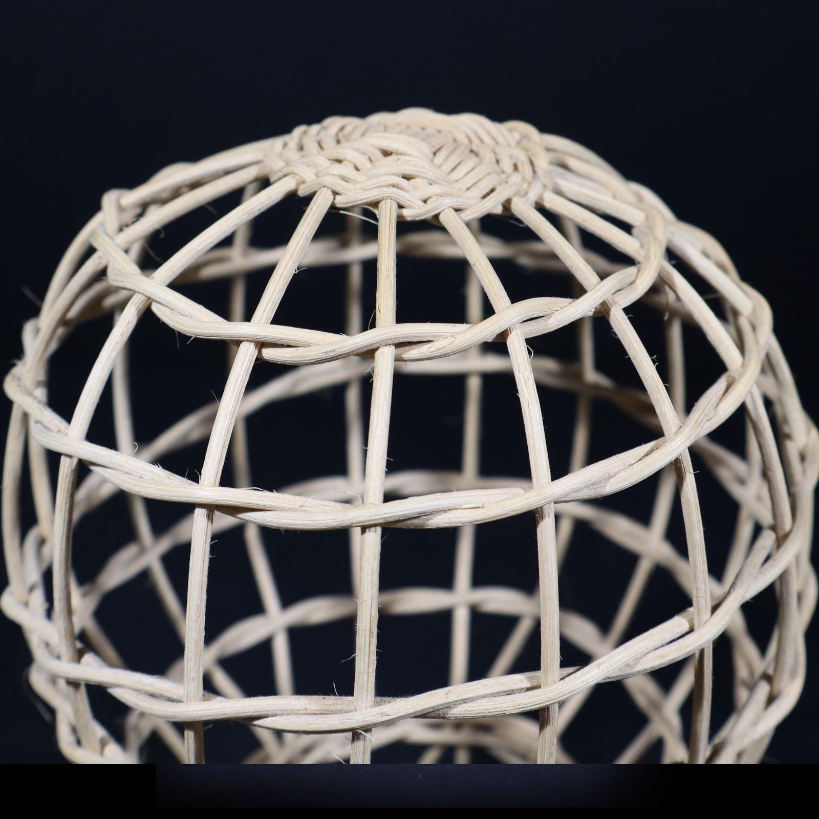 Mid Century French Hat Stand Wire Rattan Mannequin Head Hat Wig Display, Wicker Home Decor photo 225.0