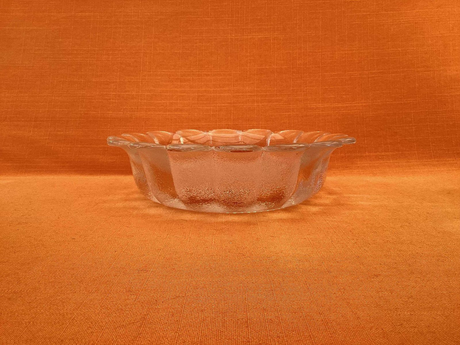 Dartington Daisy Shallow Fruit Bowl 10.25” Diameter In Original Box, Frank Thrower Design, Dartington Crystal, Large Dartington Daisy Bowl photo vinterior