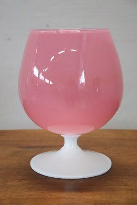 Italian Vase In Pink Murano Art Glass, 1960s photo 536.0