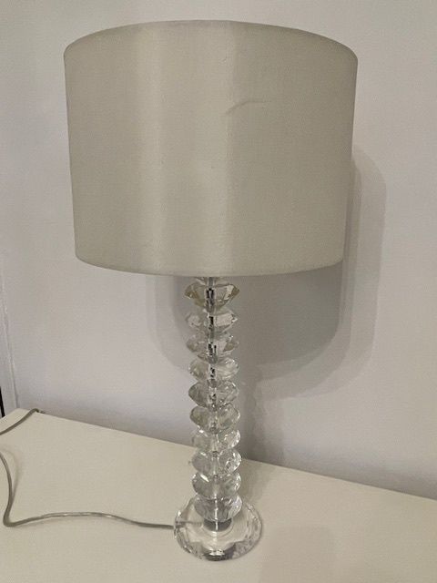 photo furniture Crystal Glass Art Deco Style Lamp