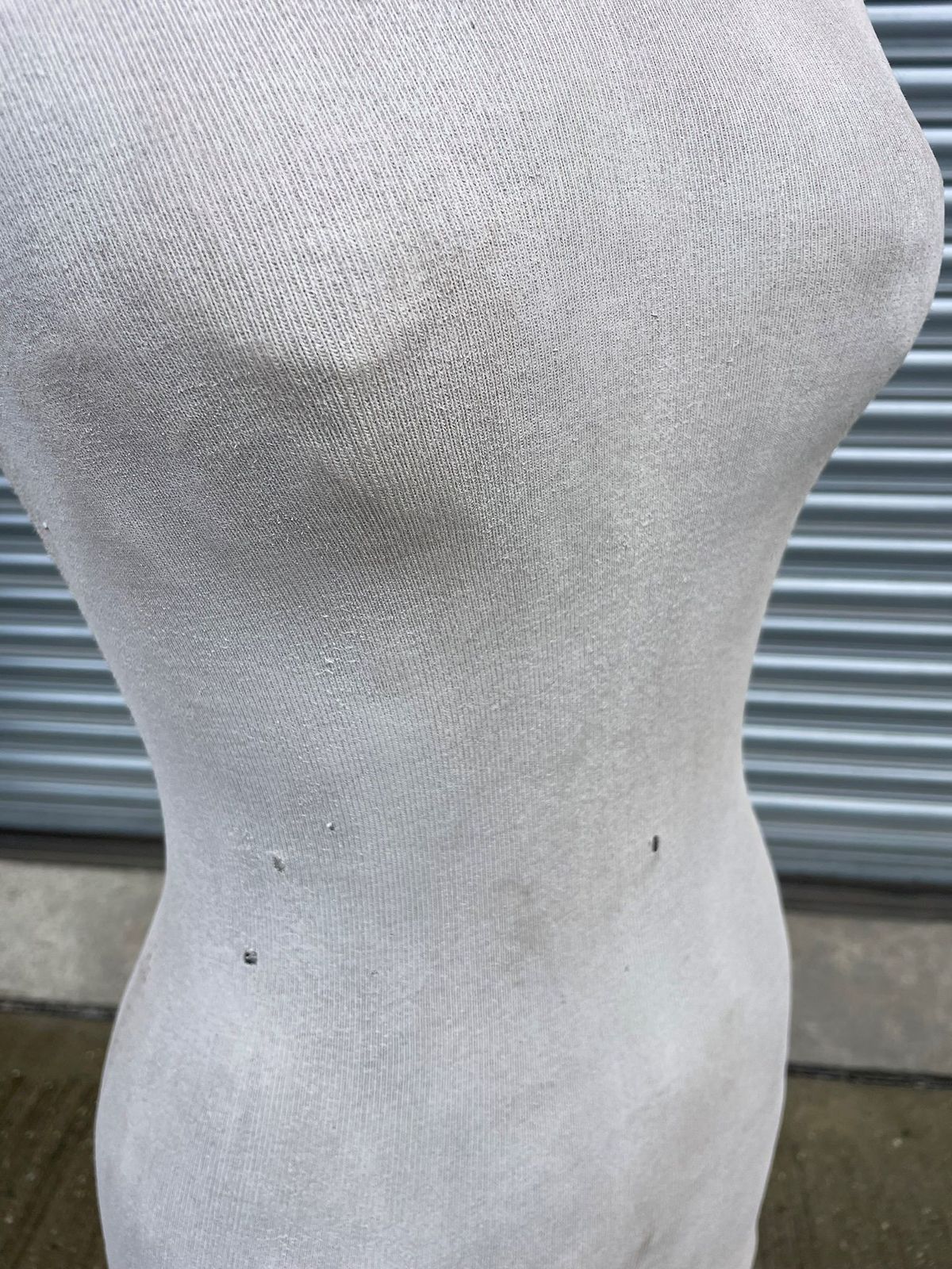 1950s Bust Form On Stand Floor Light photo for sale