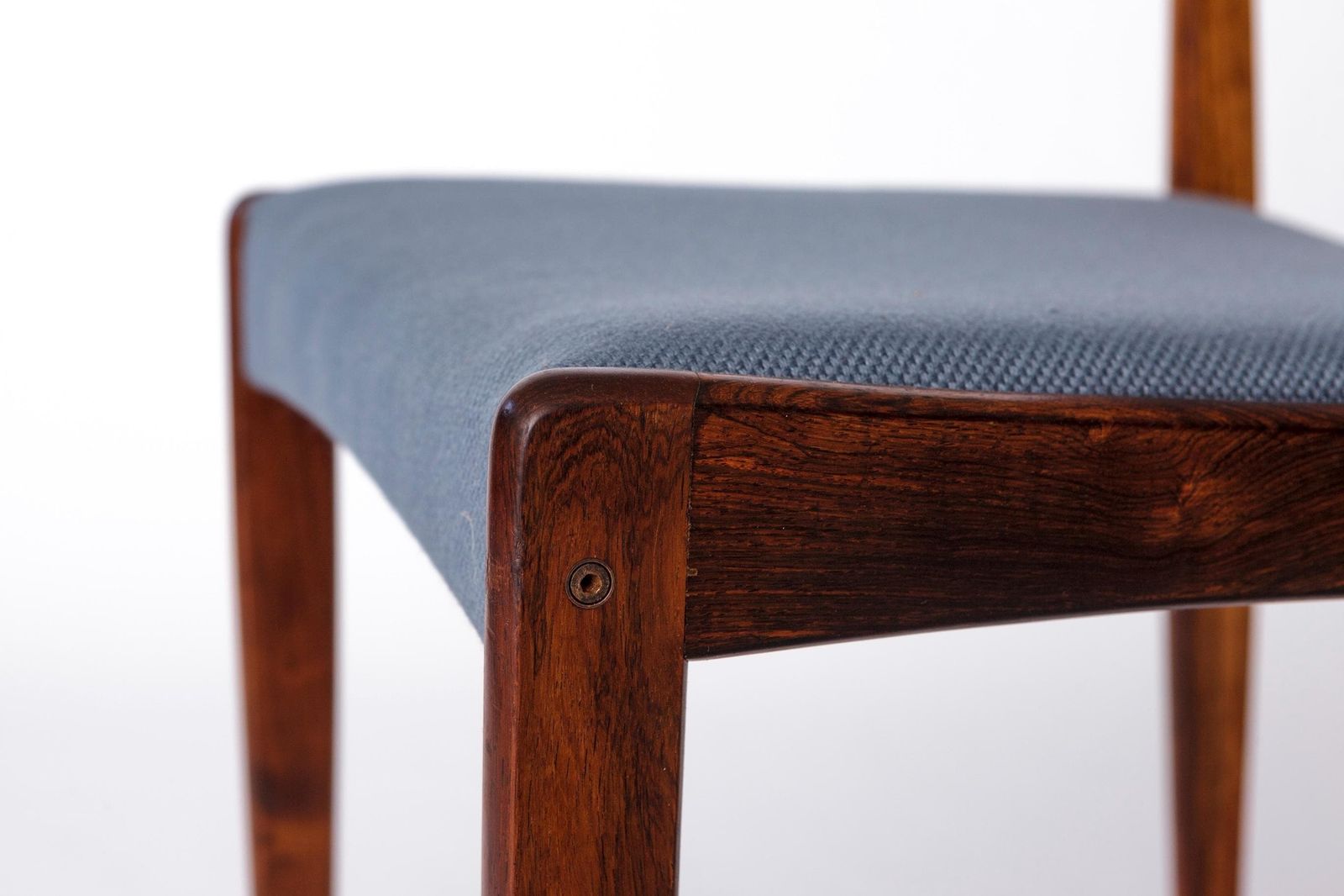 photo furniture Pair Of H.W. Klein Rosewood Dining Chairs For Bramin – Danish Modern, 1960s | Reupholstered Vintage Mid Century Chairs