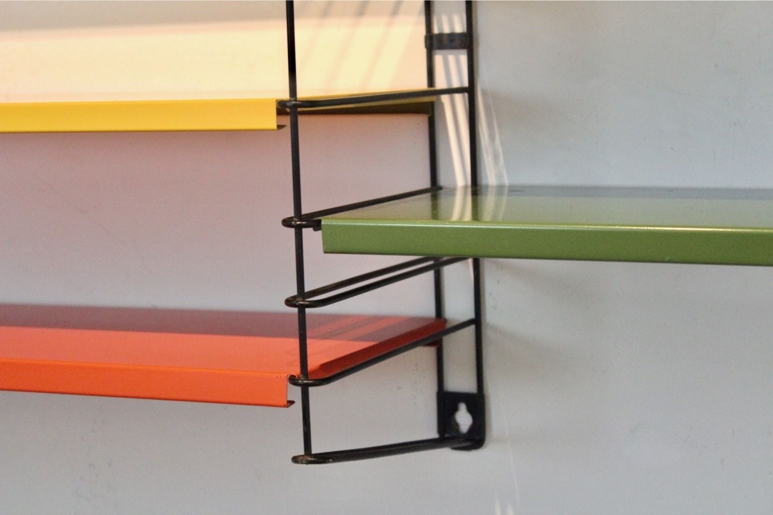 Tomado Holland Original Industrial Metal Multicolored Modular Wall Unit photo Furniture