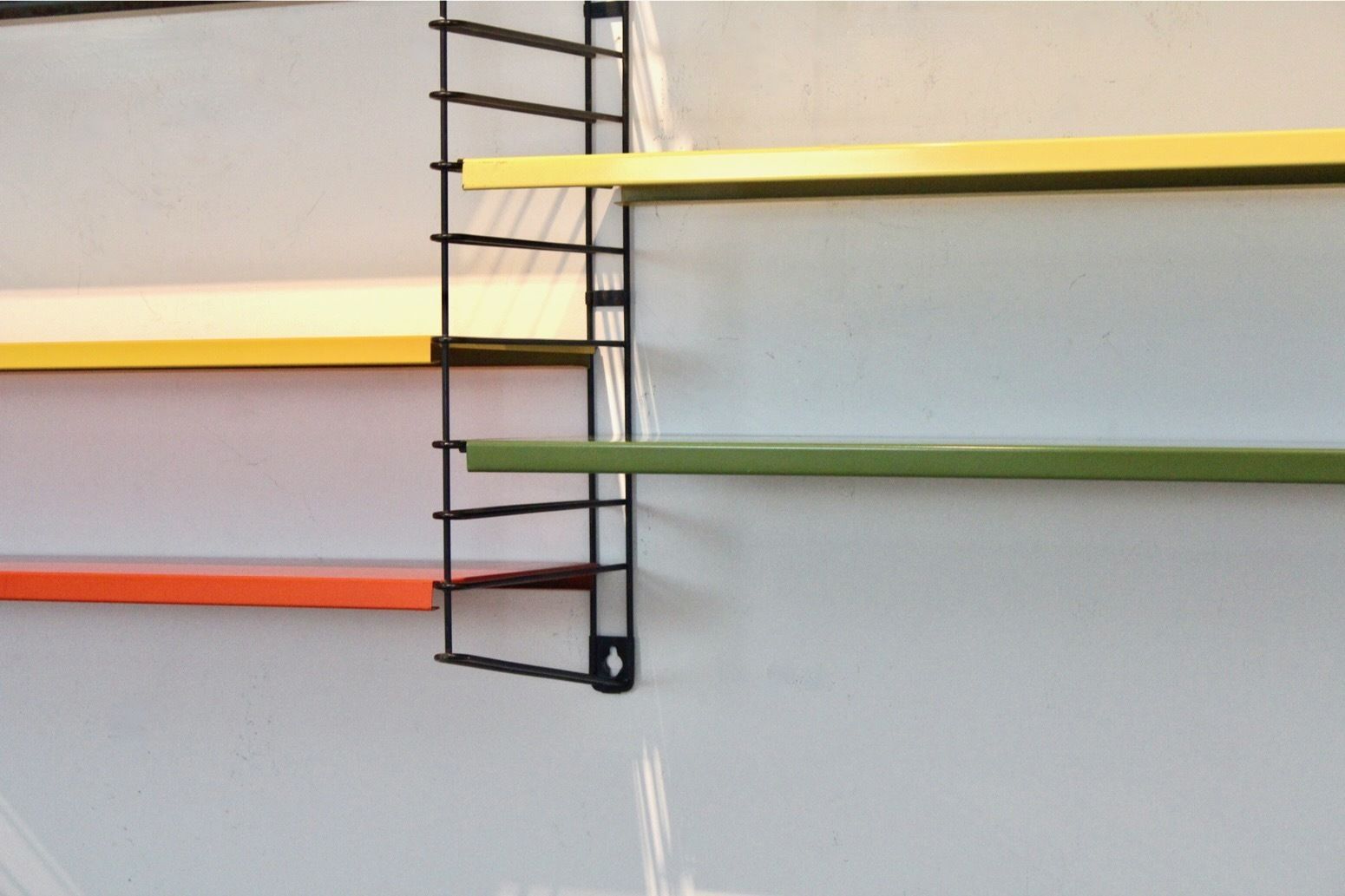 photo furniture Tomado Holland Original Industrial Metal Multicolored Modular Wall Unit