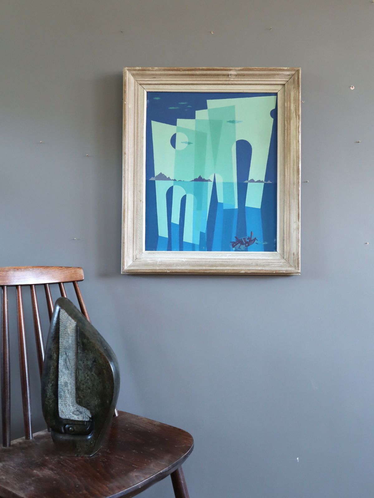 Arches Of The Sea Oil Painting photo furniture
