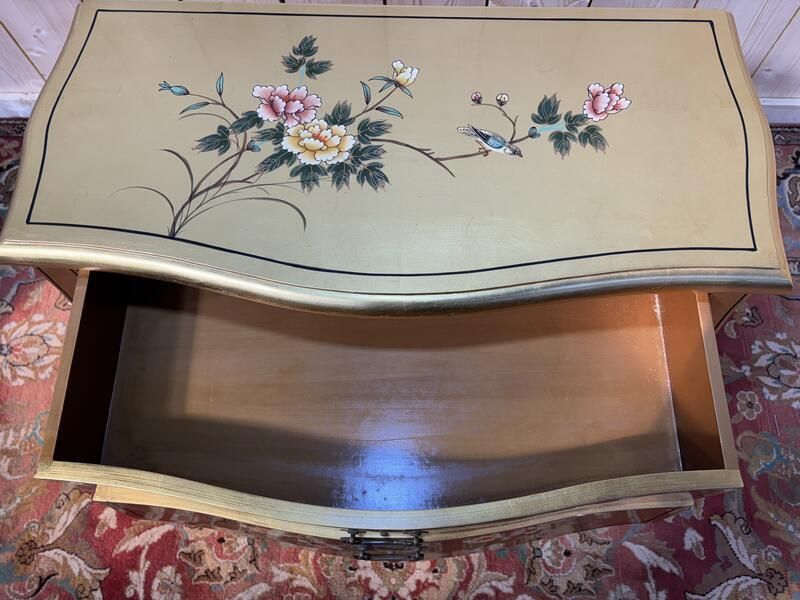 Commode En Bois Doré, 1990s, Mahogany photo buy