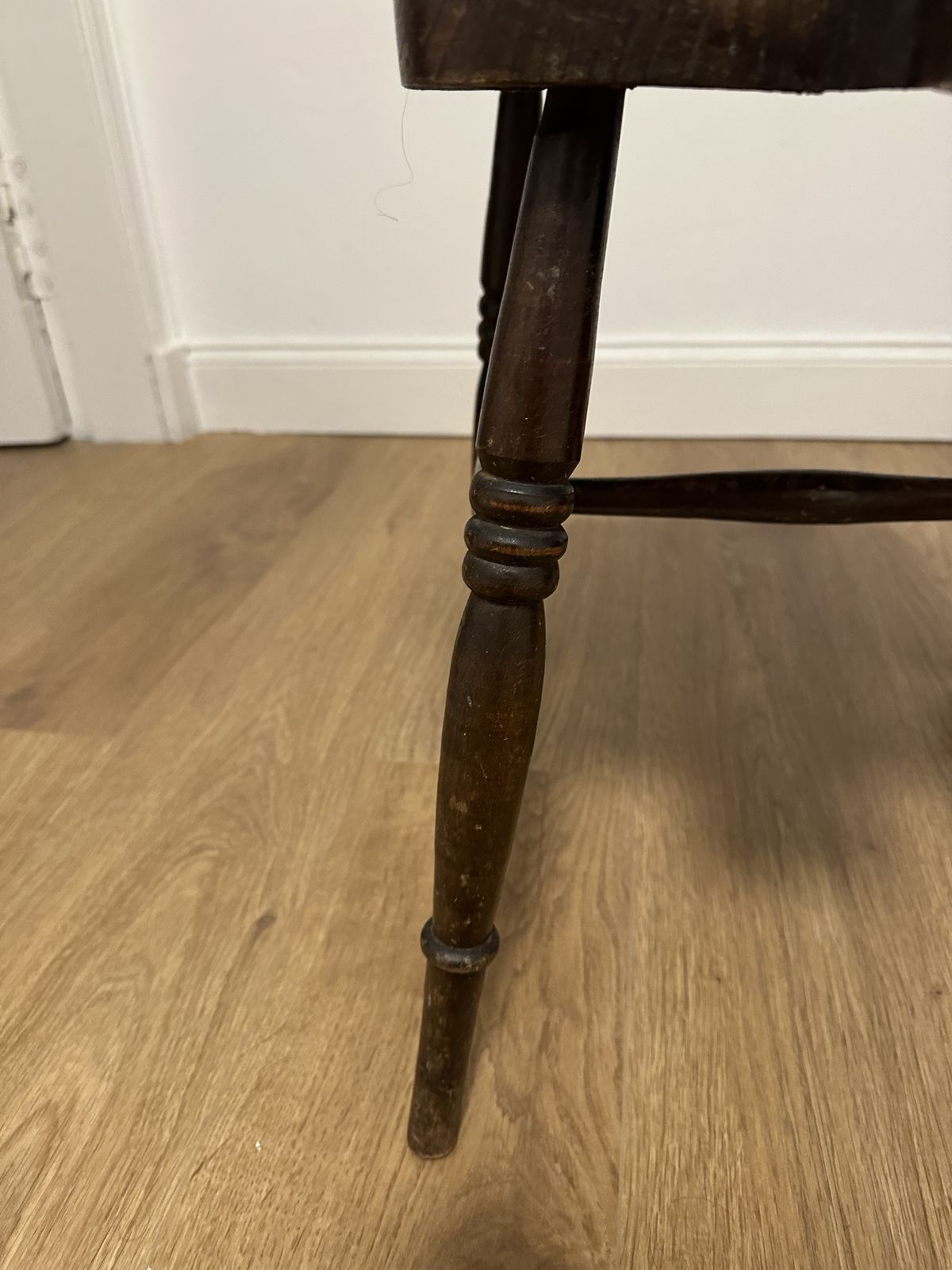 Early 19th Century Elm Wheelback Windsor Chair | English Antique photo 60.0