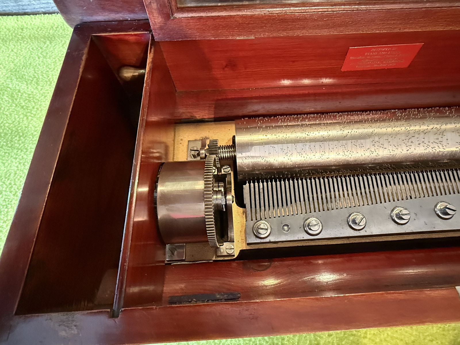 Victorian Music Box photo vintage