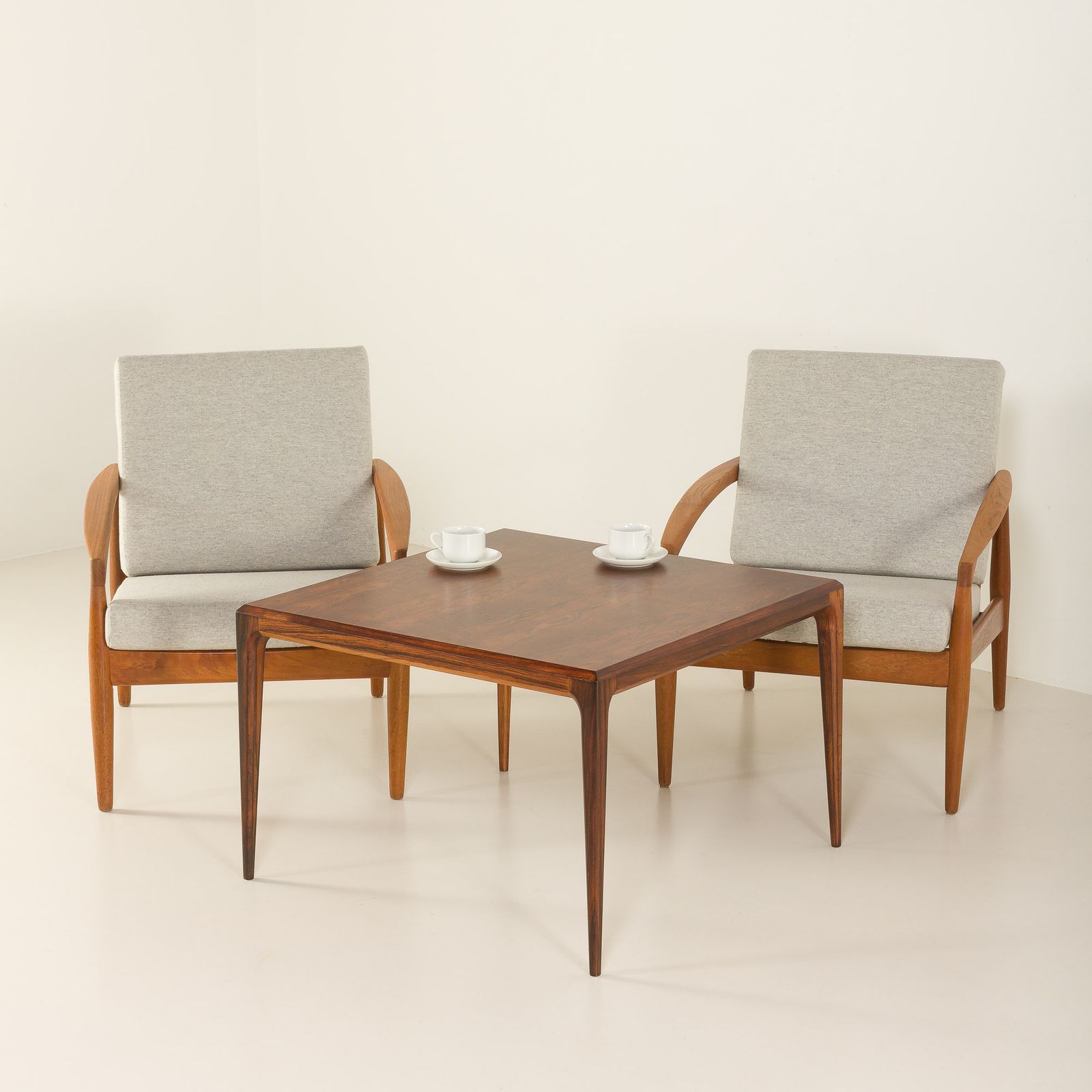 Johannes Andersen Rosewood Coffee Table For Cfc Silkeborg, Denmark , 1960s