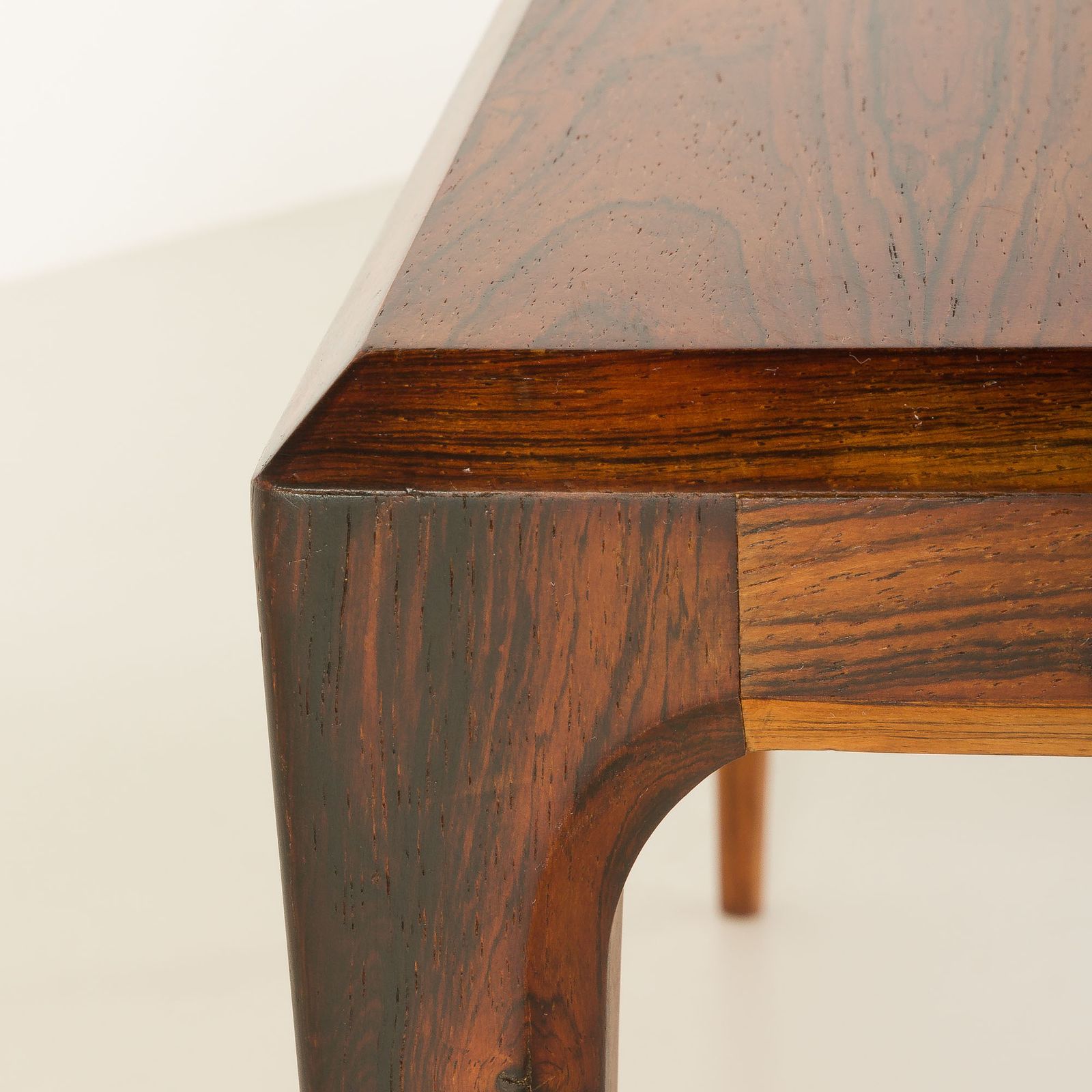 Johannes Andersen Rosewood Coffee Table For Cfc Silkeborg, Denmark , 1960s photo vintage